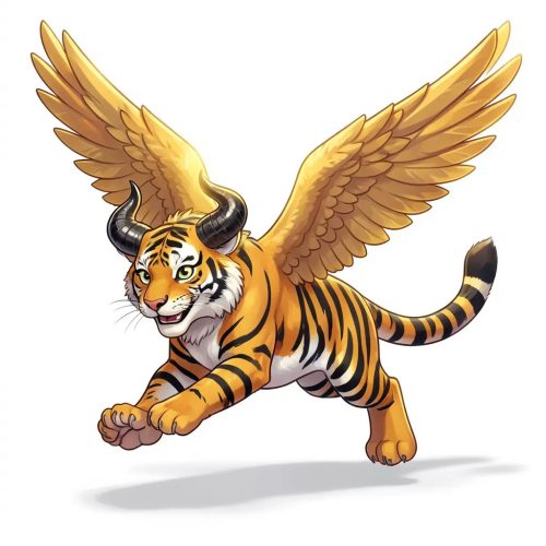 Cartoon-Eagle-Tiger